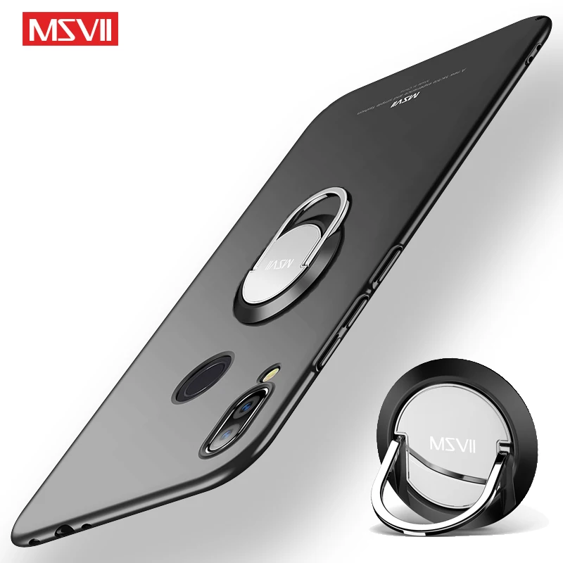 Чехол для Redmi Note 7 Msvii матовый чехол Xiaomi 8 Pro 8T Xaomi кольцевой держатель |