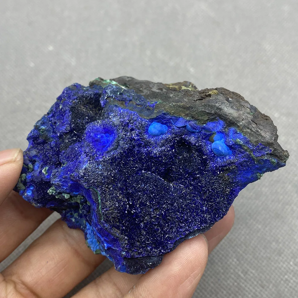 

Natural azurite mineral cristal espcime da provncia de anhui, china **