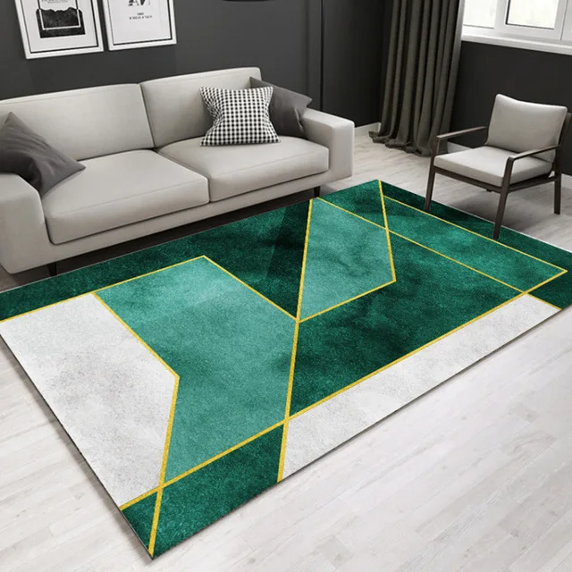 

Luxury Area Rugs For Bed Doormat Modern Home Living Room Bedroom Carpets Corridor Carpet Area Rugs Anti-skid Floor Mat Carpet