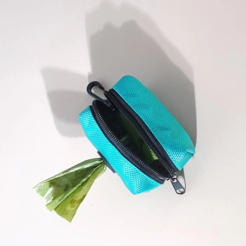 

Dog Poop Bag Holder Leash Attachment - Fits Any Dog Leash - Includes Free Roll of Dog Bags