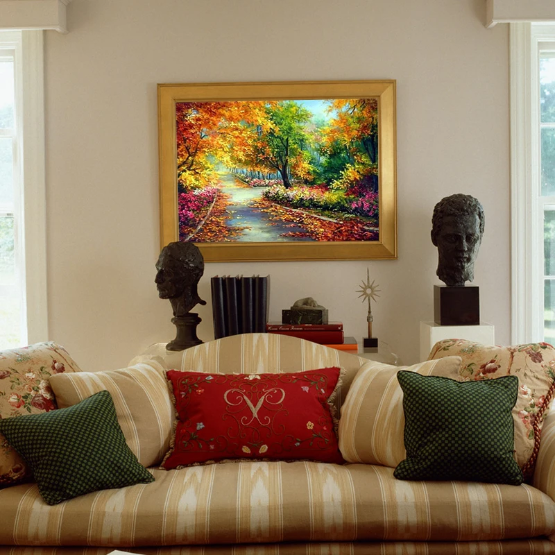 DIY Алмазная картина с полным сверлом дерево живописная вышивка крестиком стикер