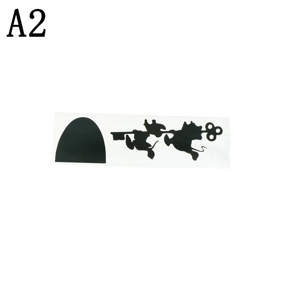 Новинка виниловая настенная наклейка с изображением дома мыши Jaq и Гуса домашний