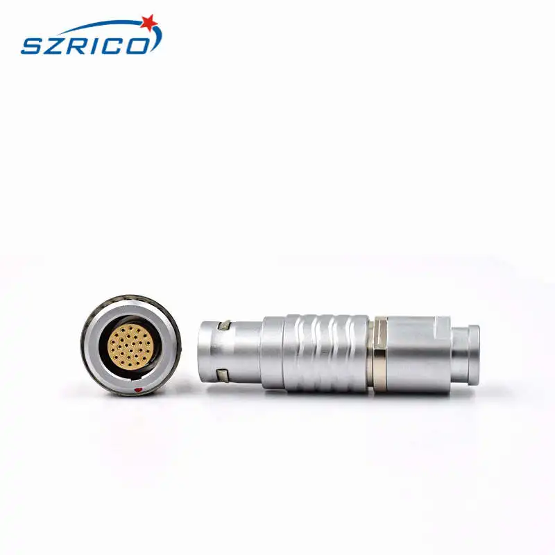 FGG EGG 2B 2-26 pin автоматический Кабельный соединитель круглый металлический