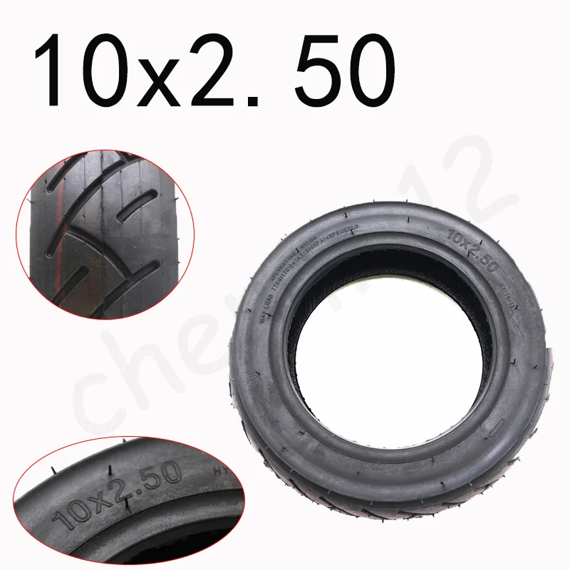 

Free shipping High quality speedway 10x2.50 10inch electric scooter Inner tube outer tube Explosion-proof tires Advanced tire
