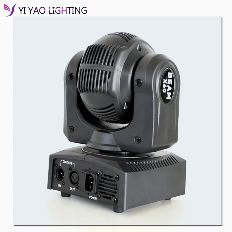 Светодиодный светильник с движущейся головкой 60 Вт 4 в 1 | Лампы и освещение