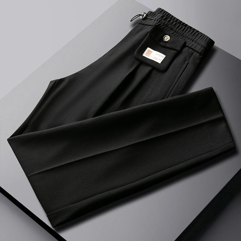 

Summer New Men's Ninth Pants, Casual Pants, Thin and Breathable Korean Version of Slim Nine-point Pants Casual Classic Men's