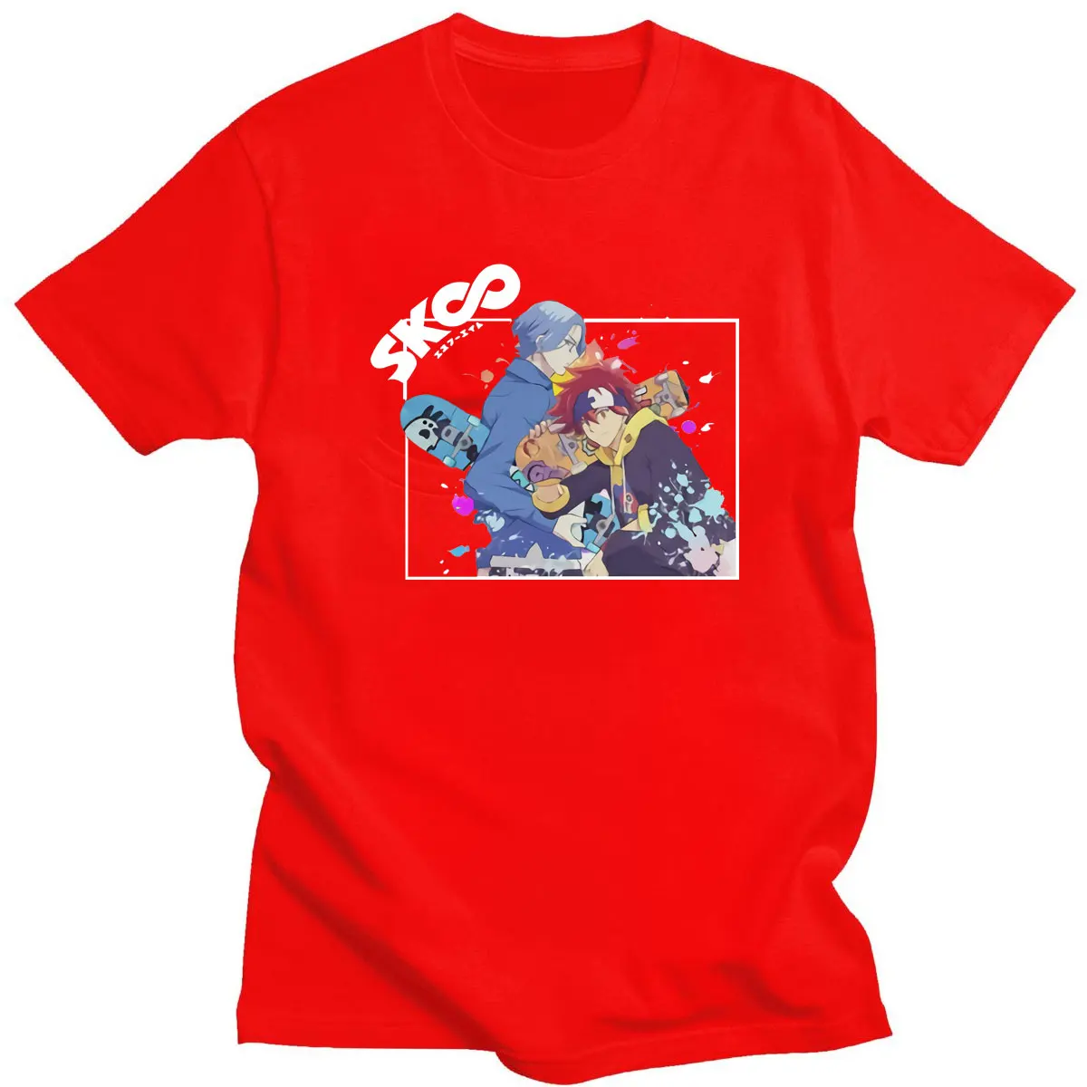 

High Quality T-shirt SK8 The Infinity Skateboard Streetwear Fashion Casual Cool Breathable Oversized Summer New Style T-shirts