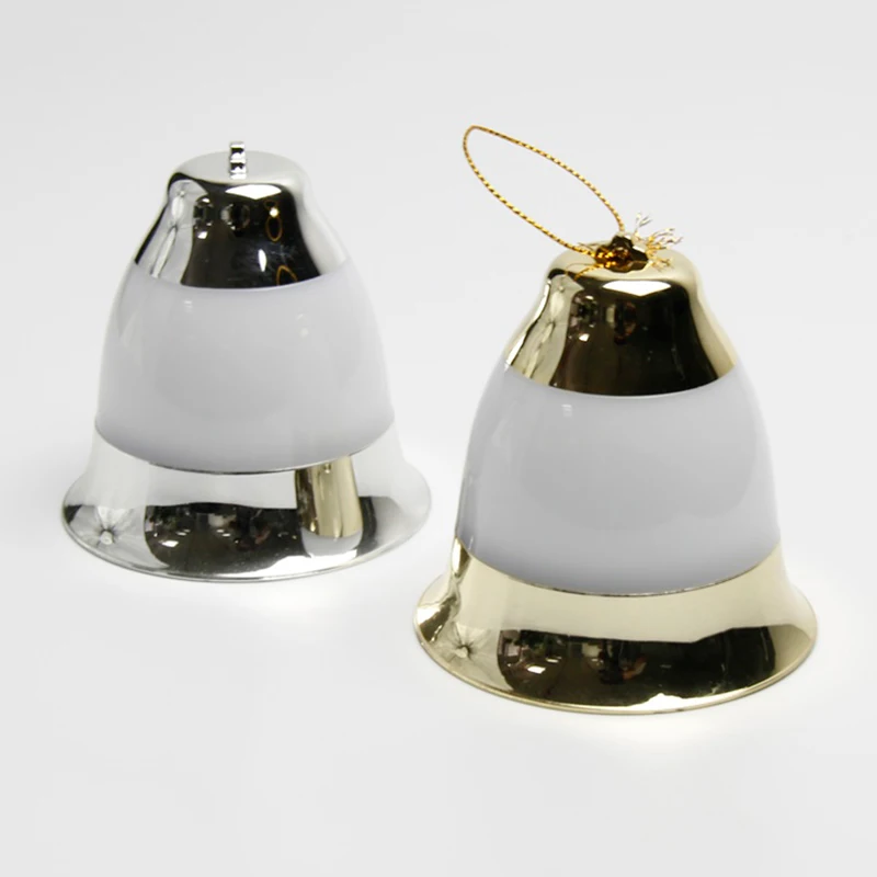 

Рождественские огни, Рождественский Декор, работающий от батареи, для помещений, для улицы, со звуковым управлением, колокольчик EDF88