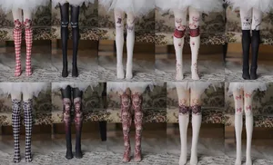 Wamami 14 # колготкиноски с черепомскелетом для 14 MSD 13 16 SD DZ BJD Doll