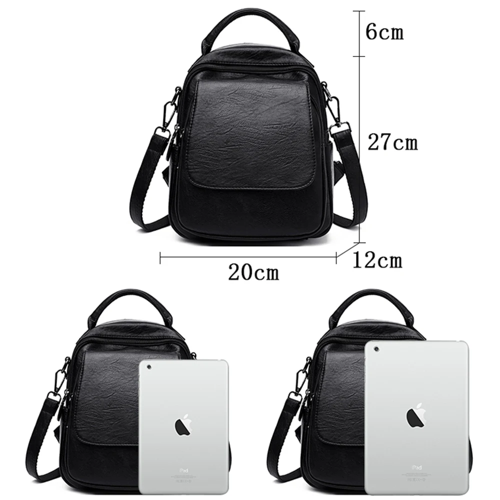 Женский рюкзак из искусственной кожи роскошный женская школьная сумка модный