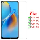 Защитное закаленное стекло для oppo a74 a94 4g 5g, Защита экрана для oppo a74 oppo a94 a 74 94 74a 94a, защитная пленка opo opp appo 9h