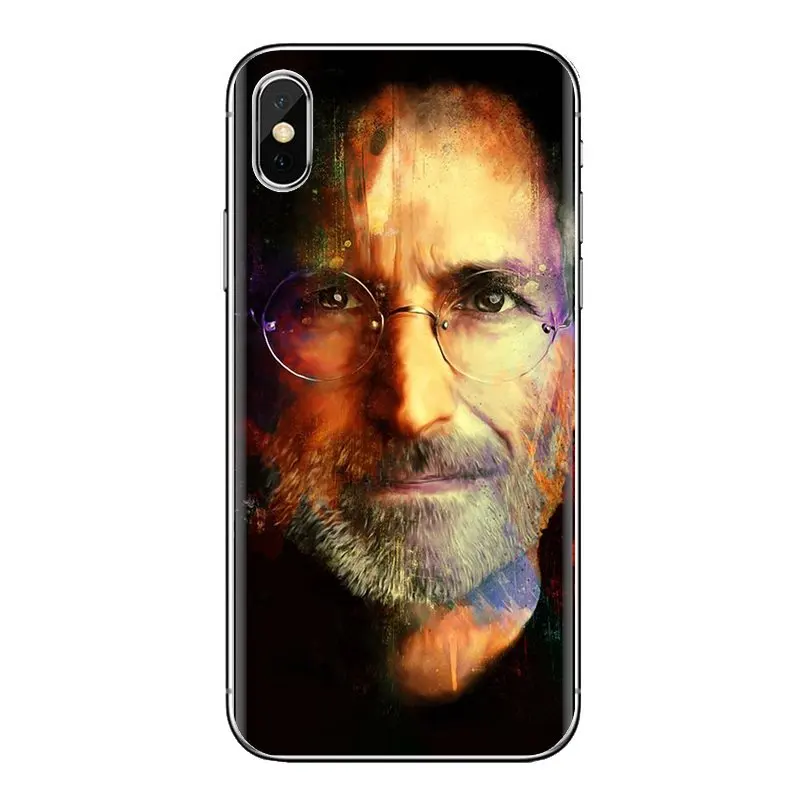 For iPhone XS Max XR X 4 4S 5 5S 5C SE 6 6S 7 8 Plus Samsung Galaxy J1 J3 J5 J7 A3 A5 Steve Jobs Great World company Phone Cases |