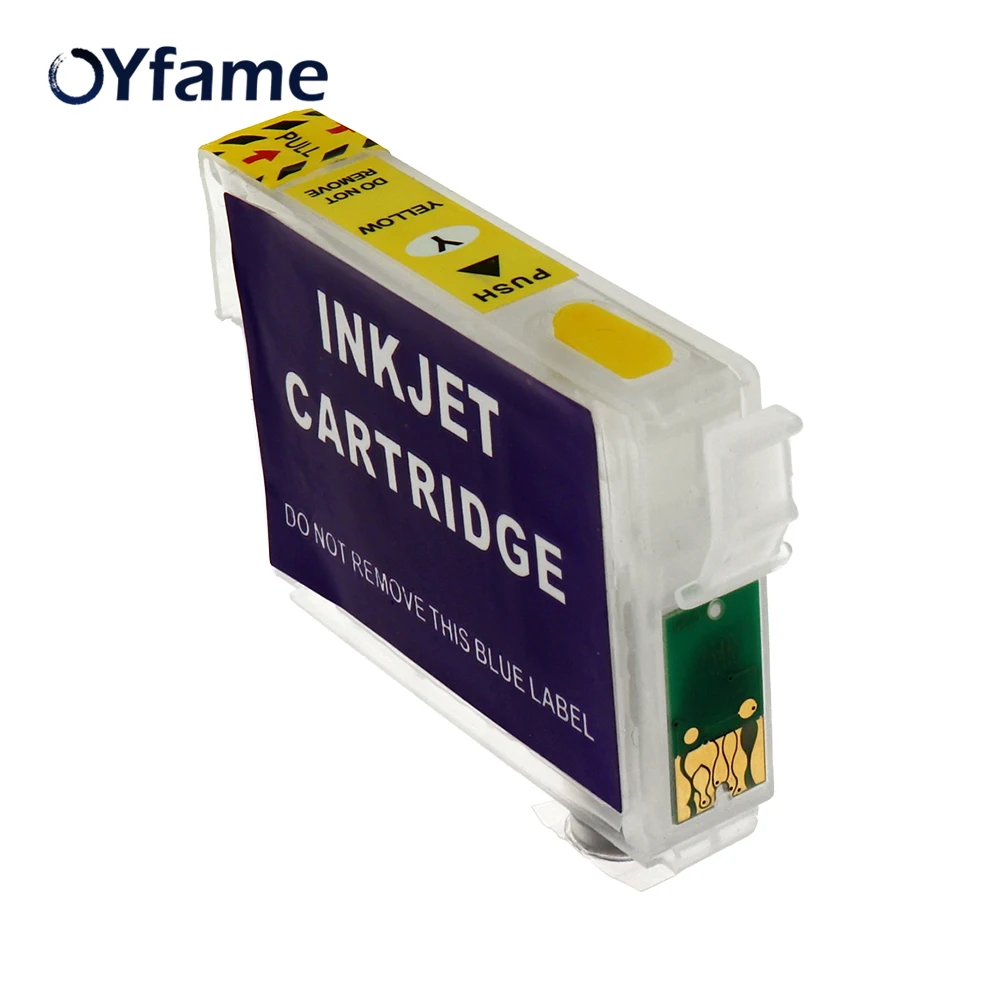 OYfame T1351 cartridgeT1351 T1332 T1333 T1334 пустой многоразовый картридж с чипом ARC для Epson T25 TX123 TX125