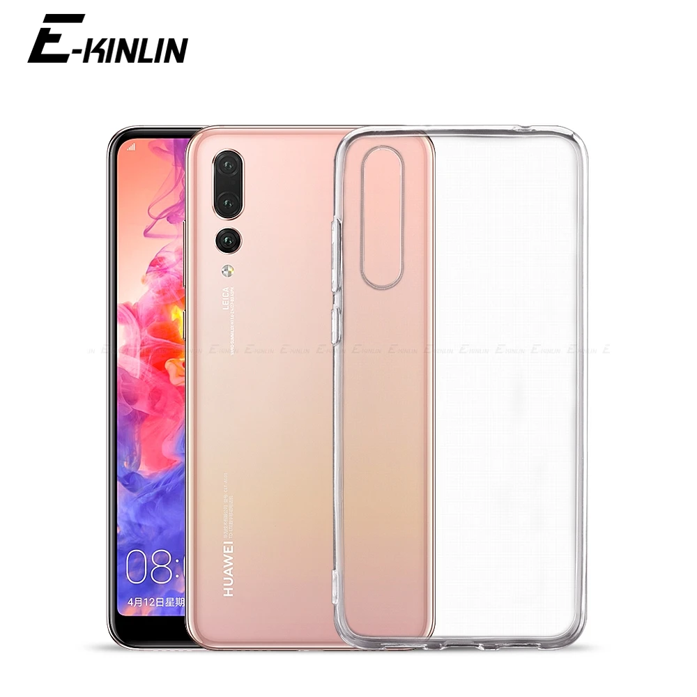 

Ультратонкий прозрачный силиконовый чехол 10 шт./лот для HuaWei Honor i 20S 30S 20E P40 P30 P20 Lite 5G E XL Pro Plus, мягкая задняя крышка из ТПУ