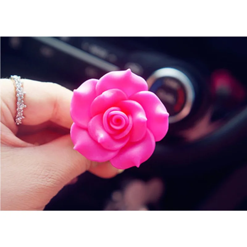 1 шт. автомобильный ароматизатор на клипсе цветочный Декор освежитель воздуха