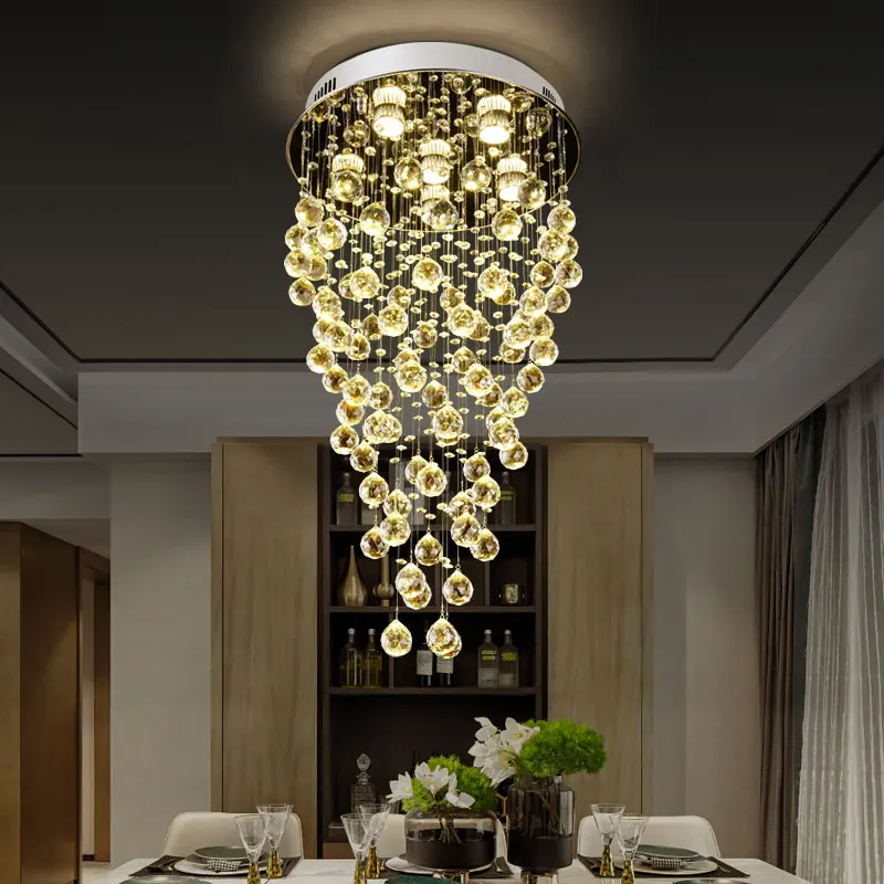 

Modern crystal chandelier stylish scattered design indoor crystal ceiling Chandeliers Pendant Lamp Lighting Fixtures