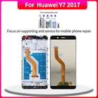 Оригинальный дисплей для Huawei Y7 2017 сенсорный экран дигитайзер в сборе для Huawei Y7 2017 сменный ЖК-дисплей с бесплатными инструментами