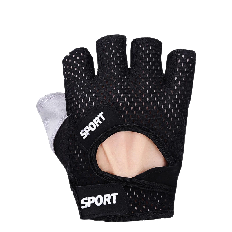 

Men Women Half Finger Fitness Gloves Breathable Anti-slip Weightlifting Dumbbell Horizontal Bar Training gloves