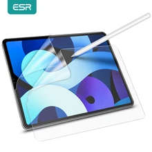 ESR 2pcs Paper Feel Film for iPad Air 4/iPad Pro 12.9 11 2020 for iPad 8th 7th iPad Air 3/2/1 Screen Protector Writtable Film