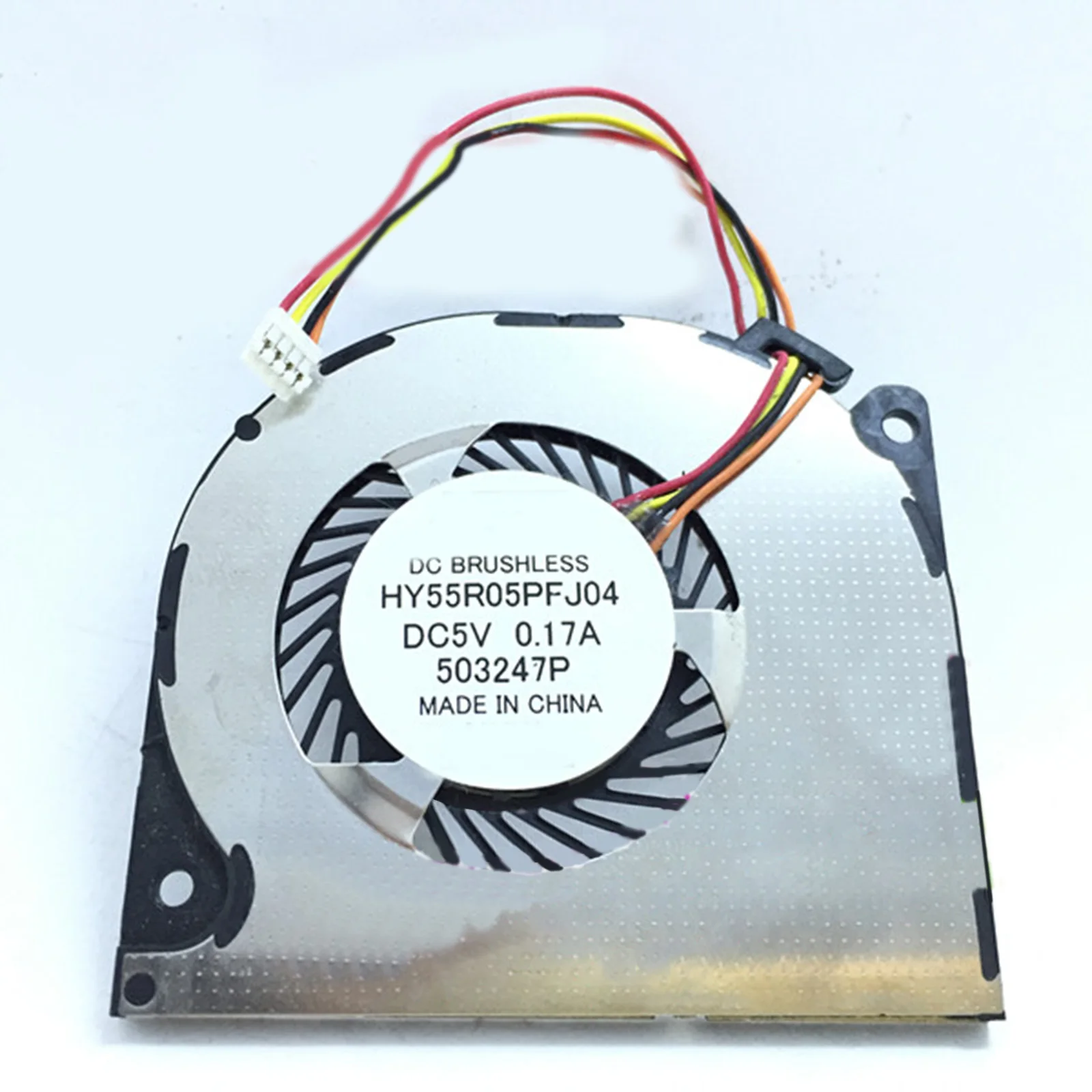 Вентилятор охлаждения HY55R05PFJ04 для SEPA DC5V 0.17A 4 проводной ультра тонкий Тетрадь