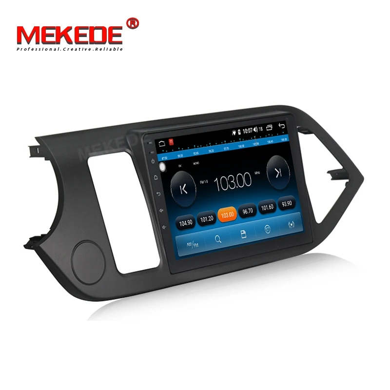 MEKEDE Android 9 0 &quot2Din автомобильное радио GPS Navigatio KIA PICANTO Morning для 2011 2012 2013 2014 головное