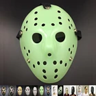 Забавная ужасная маска для Хэллоуина маскарада утолщенная Рождественская маска Джейсона на все лицо пластиковые взрослые JR0005