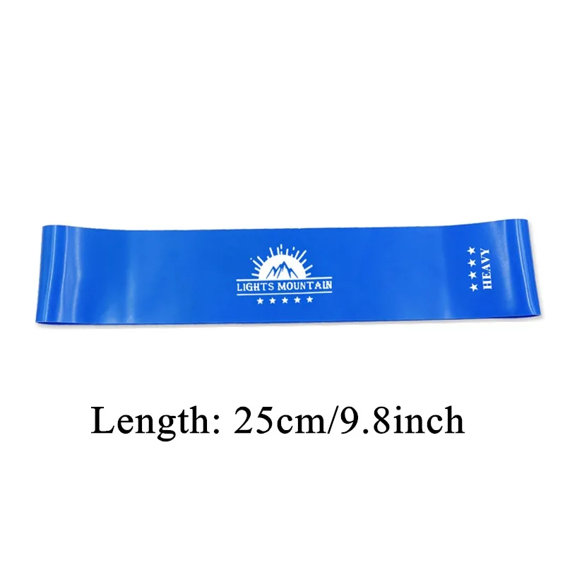 Blue-25cm Фитнес резинки резинки для фитнеса резинка для фитнеса резинки для спорта фитнес резинка резинка для спорта фитнесс резинки спортивные резинки экспандер фитнес для спорта 1,45 мм-0,45 мм Эспандеры 6 цветов - Цвет: Blue-25cm
