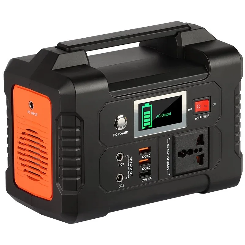 

FlashFish 200W Portable Power Station,40800mAh Solar Generator with 110V AC Outlet/2 DC Ports/3 USB Ports