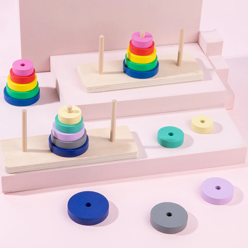 

Shape Tower Stacking Tower Baby Toys & Gifts for Babies Educational