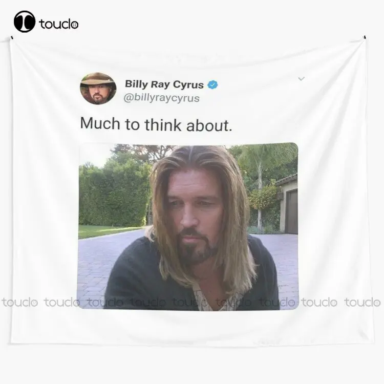 

Billy Ray Cyrus Tapestry Tapestry Wall Hanging For Living Room Bedroom Dorm Room Home Decor Printed Tapestry Hanging Wall