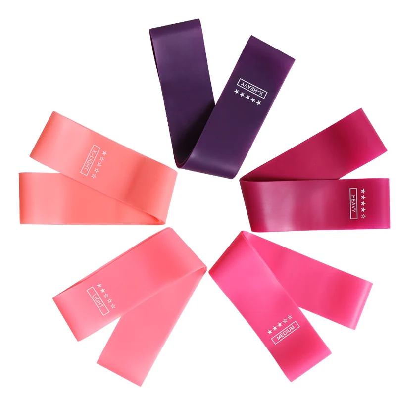 Ленты-Эспандеры для спортзала спортивные резиновые мини-ленты пилатеса