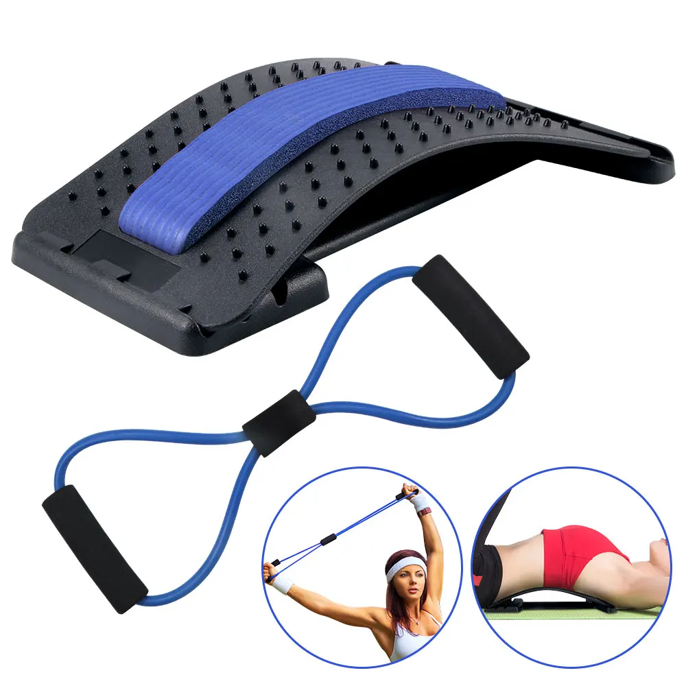 Набор для вытягивания спины Эспандер груди и поясницы массажер пилатеса