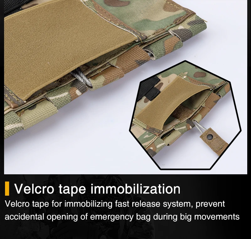 IDOGEAR Тактический медицинский мешочек Органайзер аптечка сумка MOLLE 9022B медицинское аварийное оборудование страйкбол охота 3548