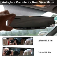 1x wide angle rear view mirror assisted mirror snap type installation car interior rearview mirror universal car accessories