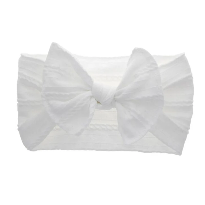 CMSOLO/повязка на голову для малышей нейлоновая эластичная повязка с бантом из