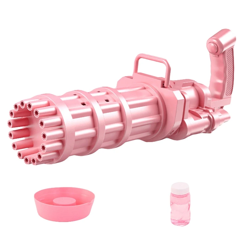 

Summer Cartoon Dolphin Electric Bubble Gun Bubble Machine Kids Automatic Gatling Bubble Gun Toys Children Gift Toys