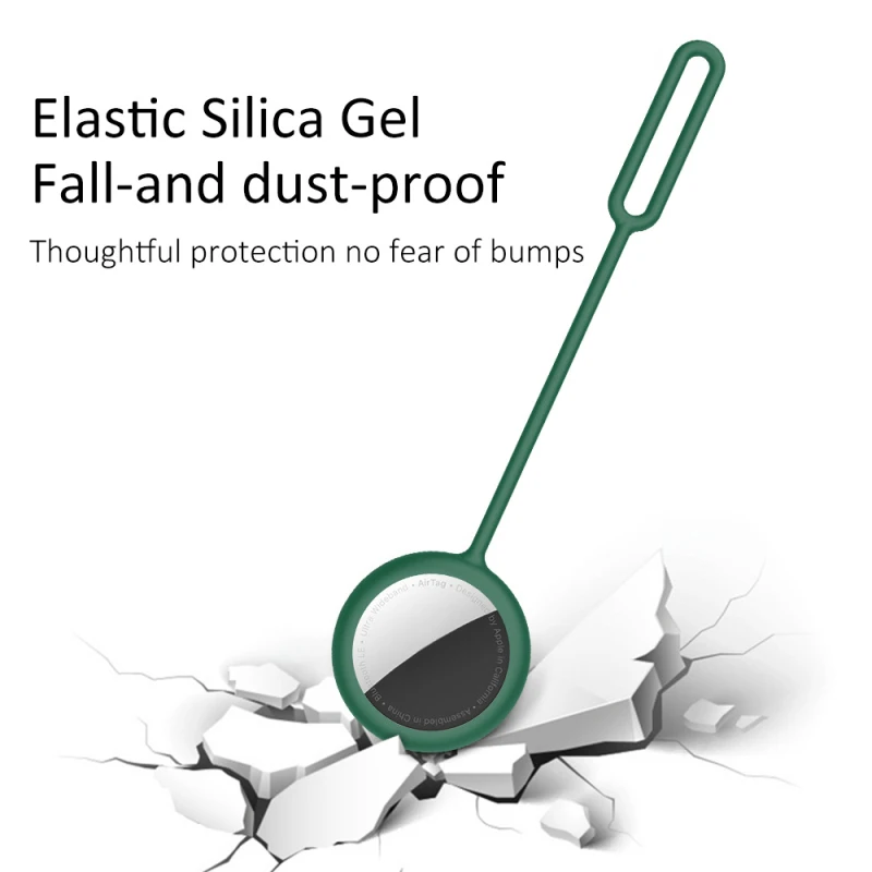 Силиконовый защитный чехол для airtag противоударный защиты от падения и царапин Air