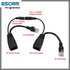 Новый кабель адаптер POE RJ45, разветвитель, экранированная лента, пассивное питание через Ethernet 12-48 В, синтезатор, разделитель, Сумматор