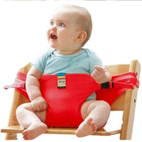 travel foldable baby dining lunch chair belt with portable baby feeding seat safety belt washable baby seat high chair 3 colors