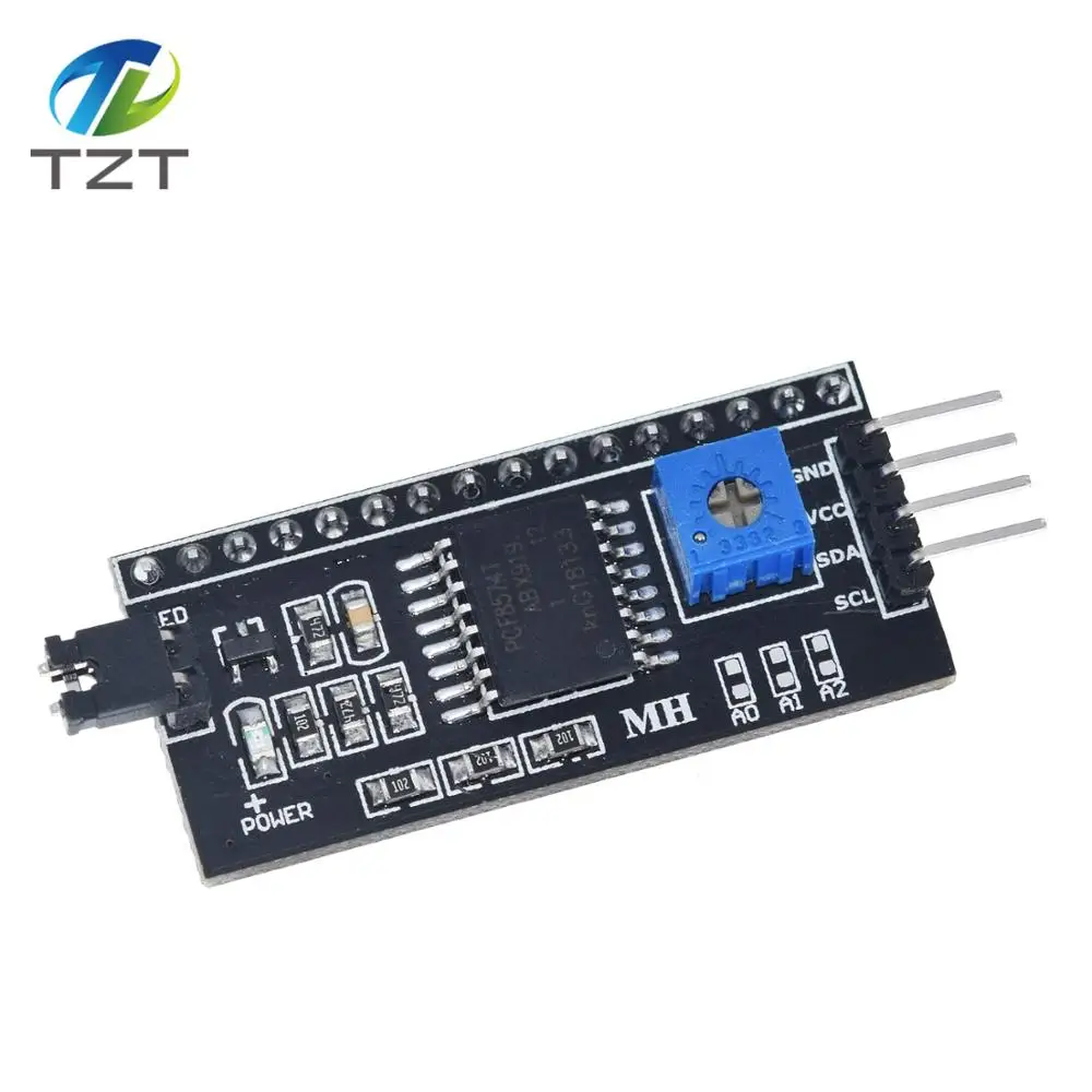 IIC I2C TWI последовательный интерфейс SPI порт платы 1602 2004 ЖК-дисплей адаптер пластина