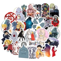 103050pcspack japanese anime fullmetal alchemist stickers for notebook motorcycle skateboard computer mobile phone cartoon