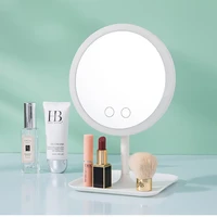 make up mirror desktop led light dressing espejo fill light desktop female portable beauty mirrors with light makeup