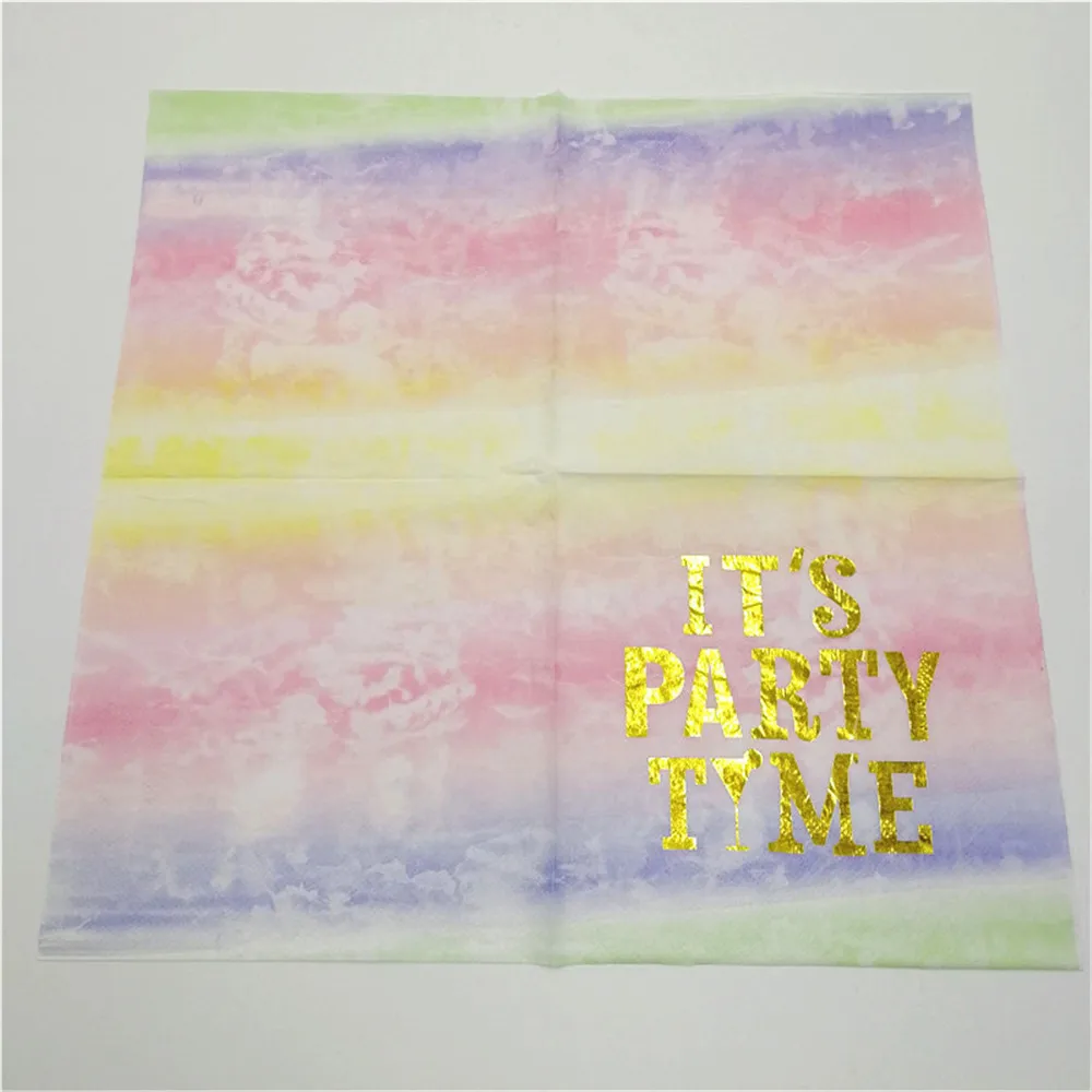 Набор одноразовой столовой посуды с изображением звездного неба | Дом и сад