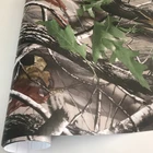 Клейкая наклейка из ПВХ, камуфляж, натуральное дерево, автомобильная фольговая пленка