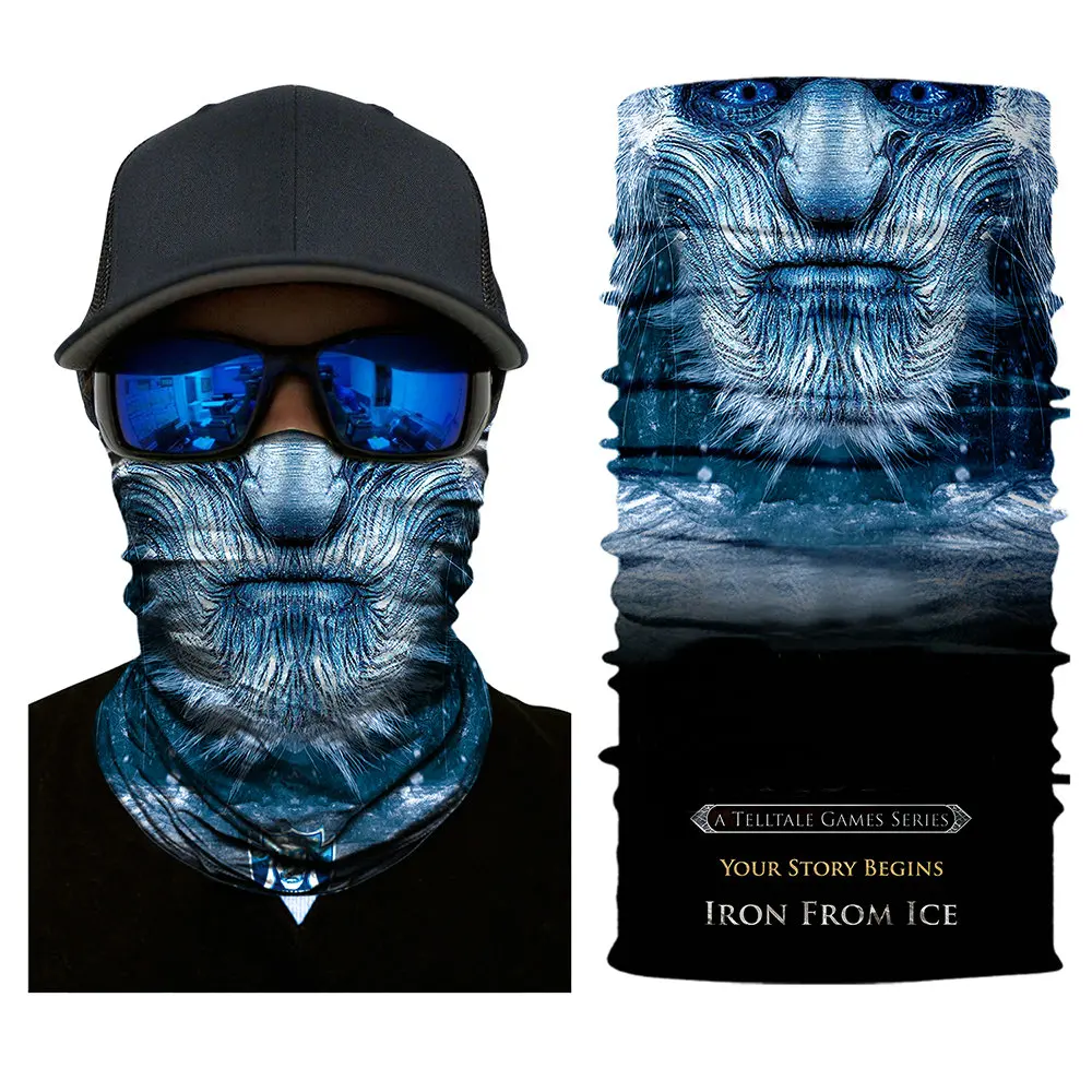 

Bicycle Skull Masks Festival Halloween Scary Skeleton Mask Outdoor Motorcycle Multi Masks Scarf Half Neck Face Mask Cap Helmet