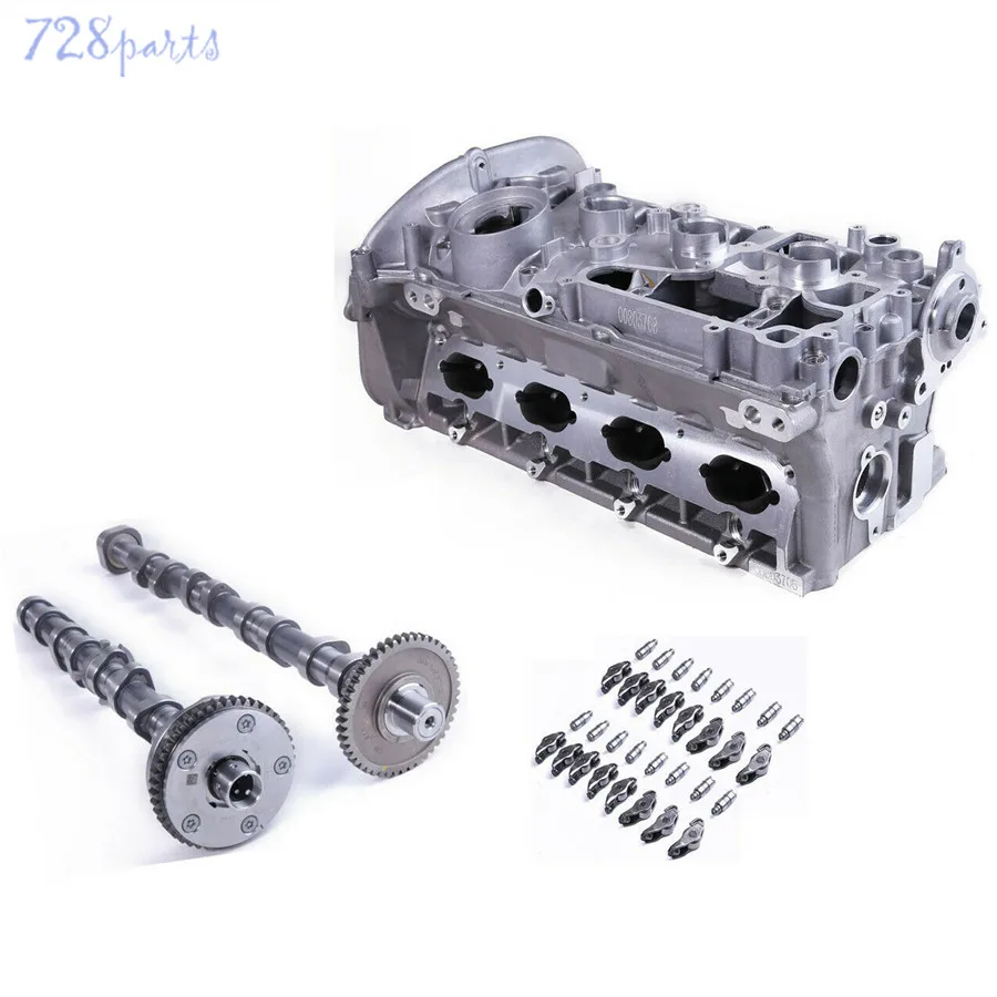 Клапаны головки блока цилиндров двигателя распределительные валы в сборе