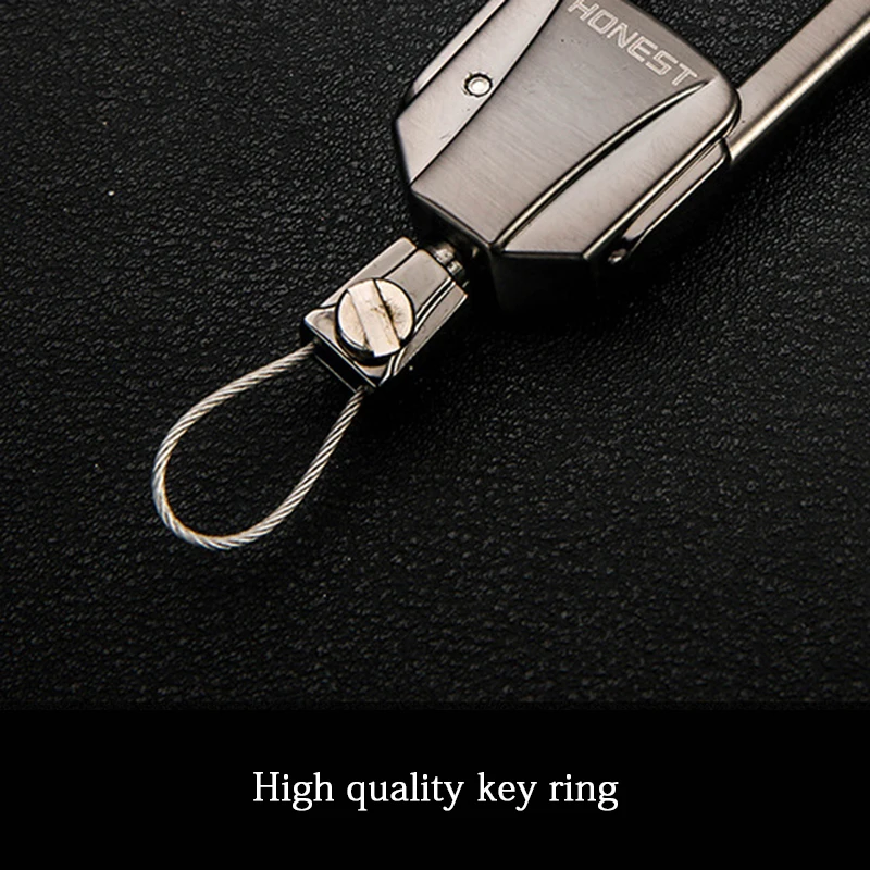 Высококачественный металлический брелок для автомобильных ключей мужской на