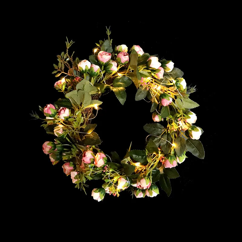 30 см 40 новое розовое цветок Весна Цвет гирлянды Искусственные цветы декоративные