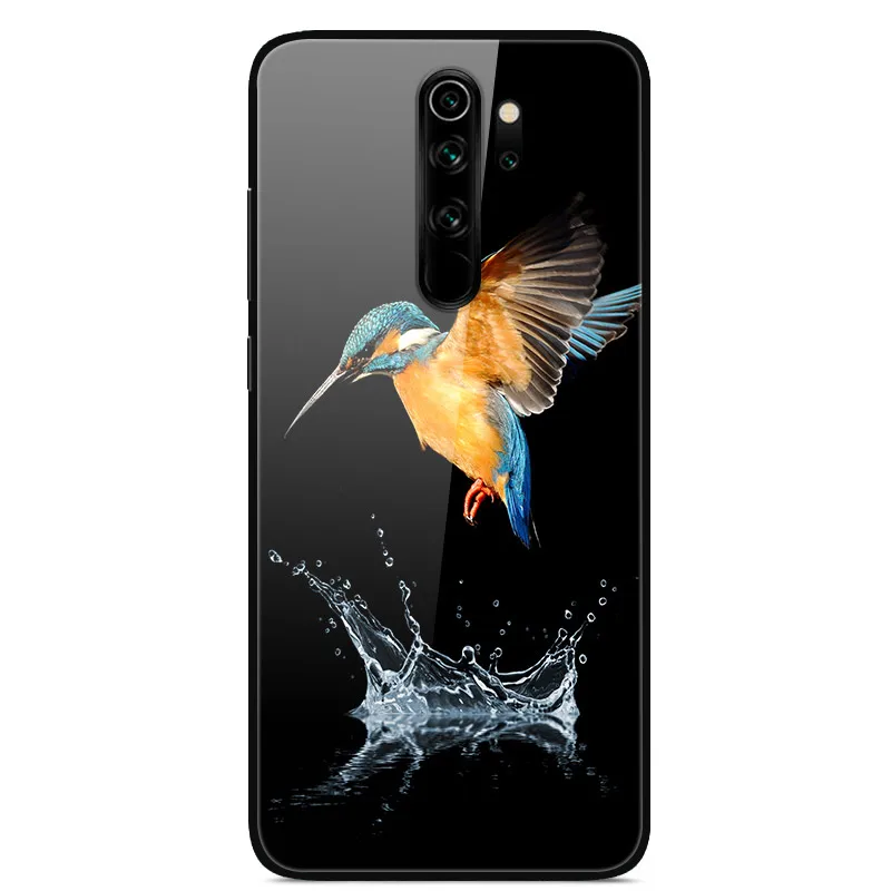 Чехол для Redmi Note 8T стеклянная жесткая задняя крышка Xiaomi 8 Pro 8pro телефонные чехлы