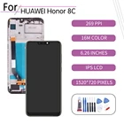 ЖК-дисплей с сенсорным экраном и дигитайзером в сборе для Huawei Honor 8C, дисплей с рамкой для замены BKK-LX2 AL00, оригинал